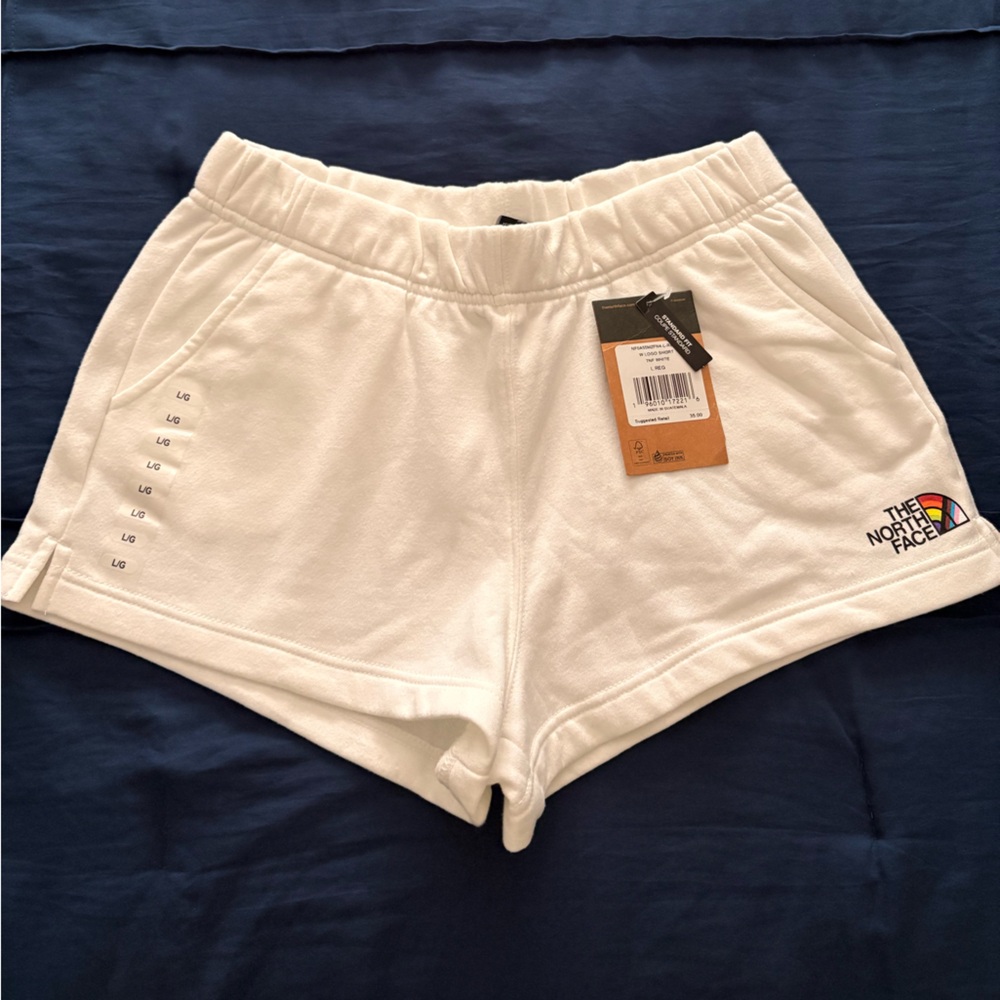 The North Face Women's White Athletic Shorts